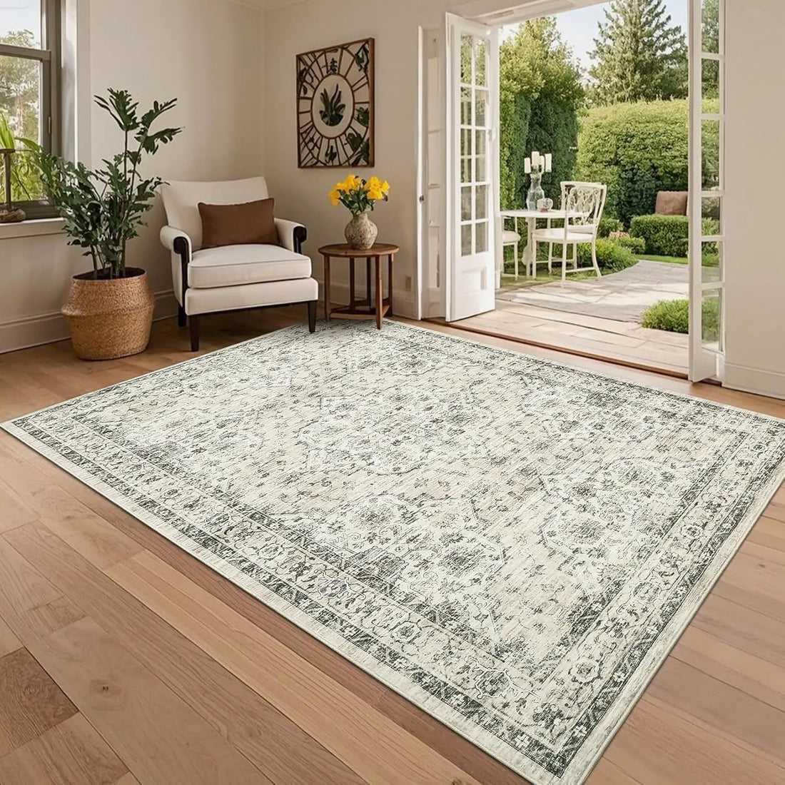 Washable Area Rugs for Living Room