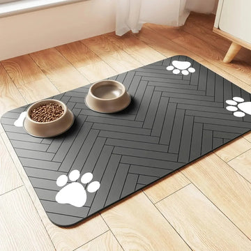 Pet Feeding Mat-Absorbent Water Mat
