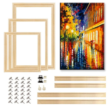 Natural Wooden Picture Frame For Wall