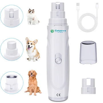 Electric Dog Claw Grinder USB Rechargeable Electric Dog Nail Trimmer