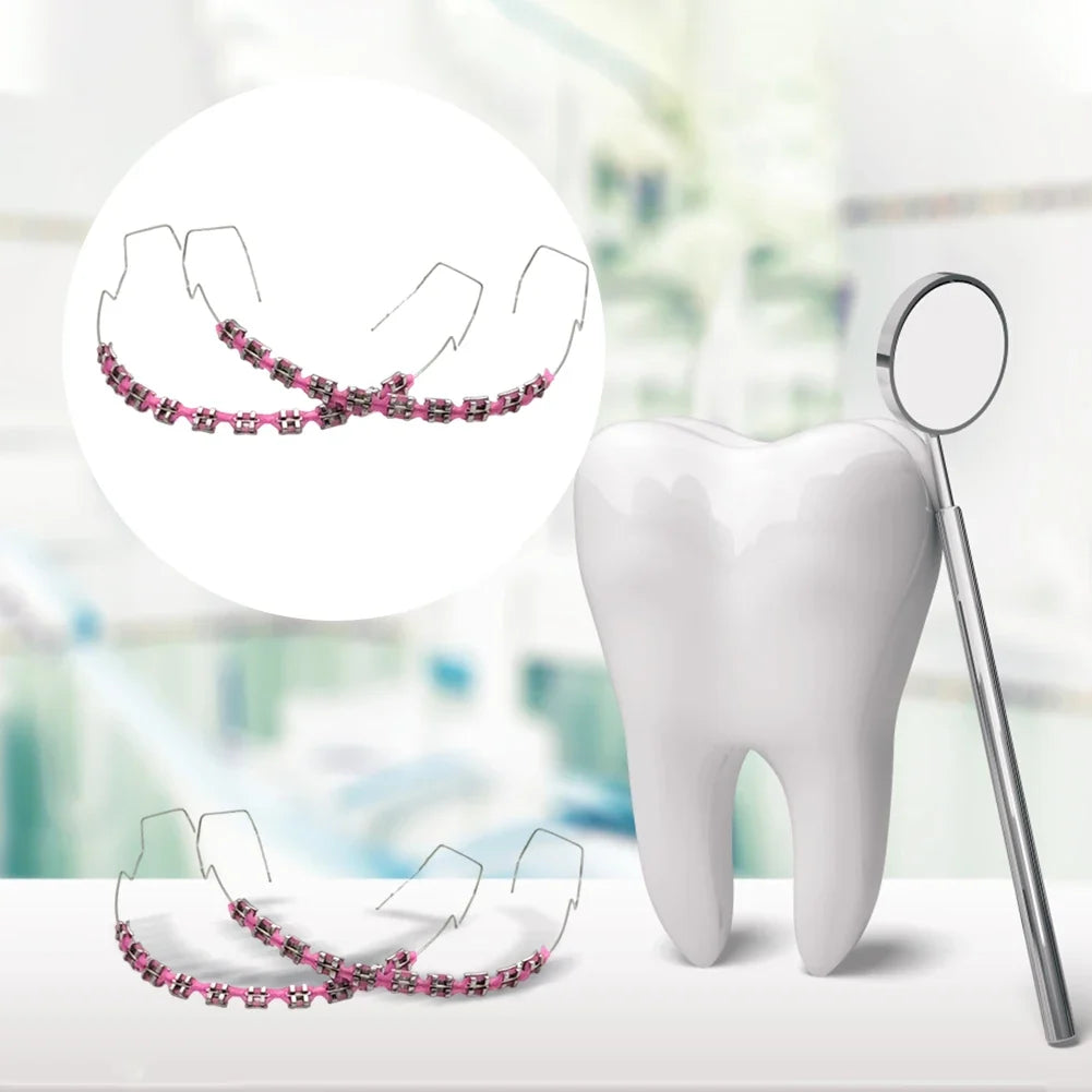 2PCS Fashion Braces Colorful Temporary