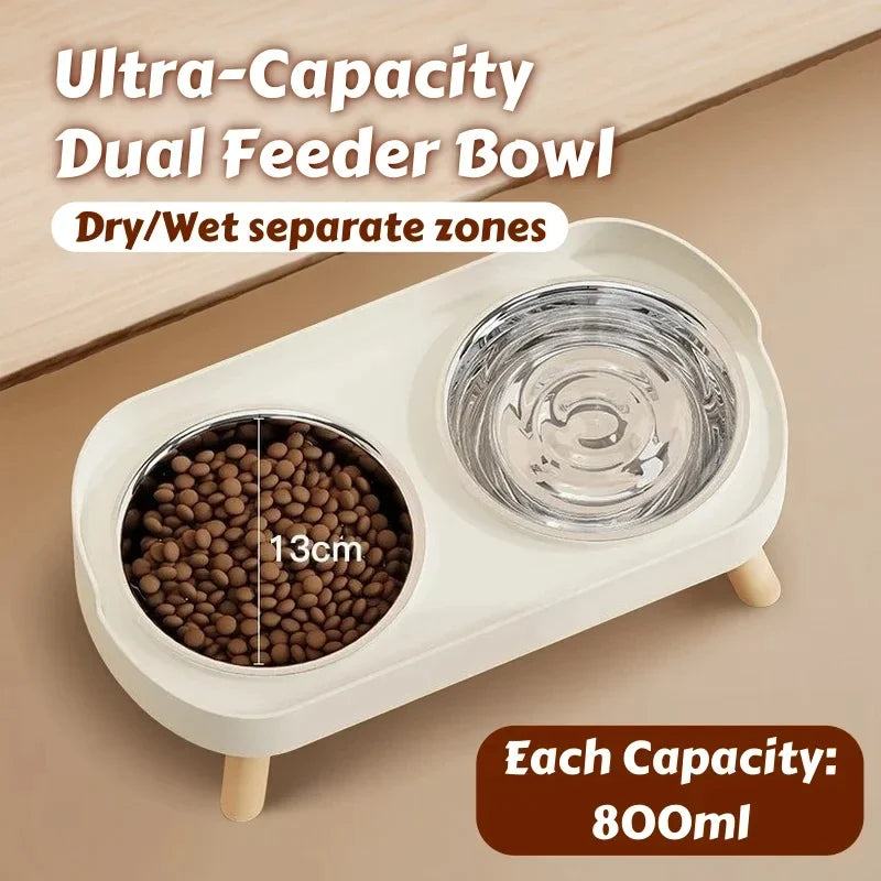 dogs Dopamine Colorful Elevated Pet Feeder