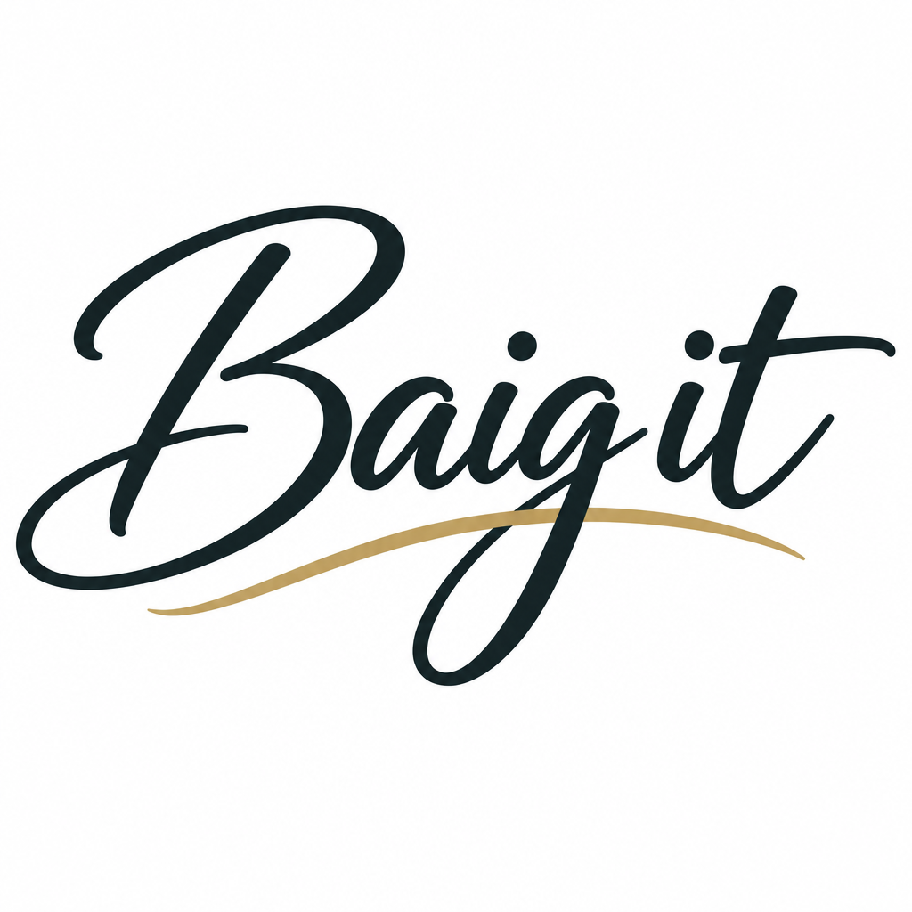 Mobile-friendly Baig it logo
